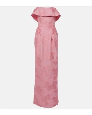 Rebecca Vallance Off-Shoulder Gown - Pink