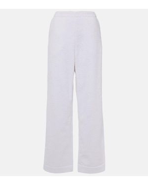 Alaïa Pantaloni Regular - Bianco