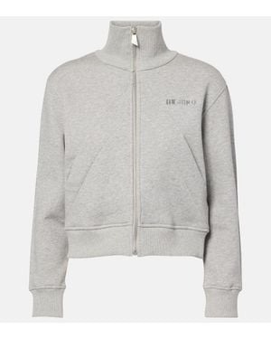 The Attico Trainingsjacke Aus Baumwolle - Grau