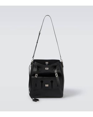 Balenciaga Sac A Bandouliere Bel Air En Cuir - Noir