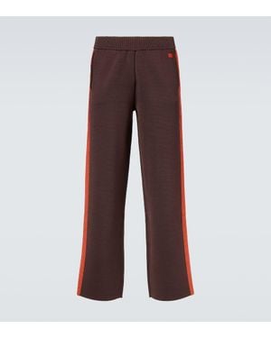 Wales Bonner Tide Track Pants - Red