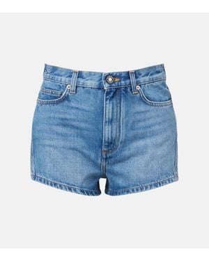Givenchy Shorts Di Jeans - Blu