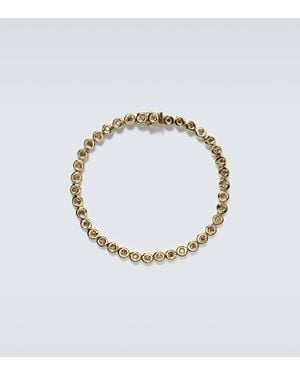 Octavia Elizabeth Blossom 18Kt Tennis Bracelet With Diamonds - Metallic