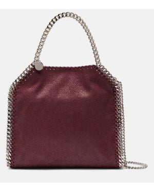 Stella McCartney Tote Bag Falabella Mini Aus Lederimitat - Rot
