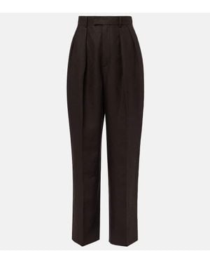 Loro Piana Pantaloni Regular - Nero