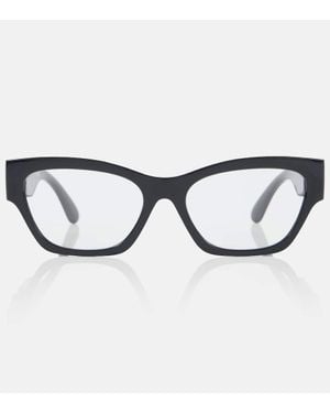 Versace Cat-Eye-Brille Biggie - Braun