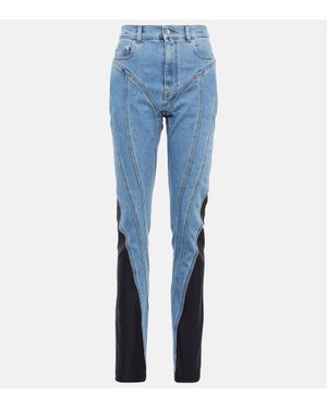 Mugler Patterned Jeans for Women | Lyst