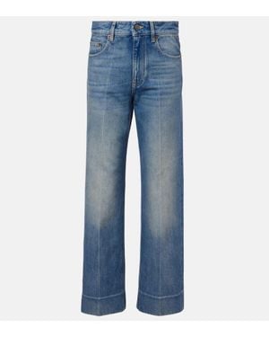 Valentino Wide-Leg Jeans - Blau