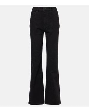 FRAME Jeans Flared Arrow A Vita Alta - Nero