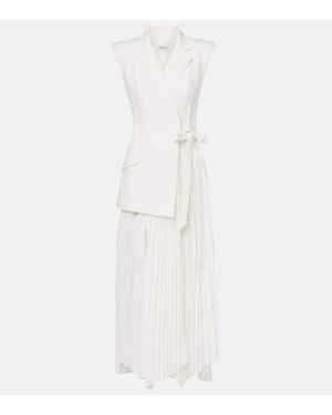 Jonathan Simkhai Helena Blazer Dress - White