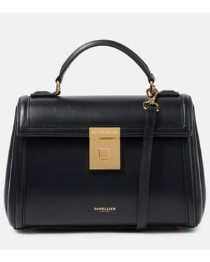 DeMellier London Paris Leather Tote Bag - Black