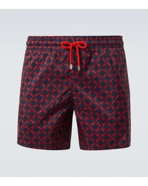 Vilebrequin Costume Da Bagno Con Stampa - Rosso