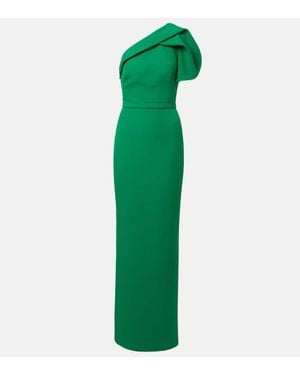 Safiyaa Robe Aus Crepe - Grün