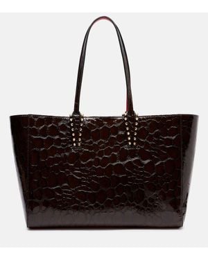Christian Louboutin Tote Bag Cabata Medium Aus Leder - Schwarz