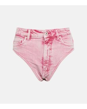 Y. Project Jeansshorts - Pink