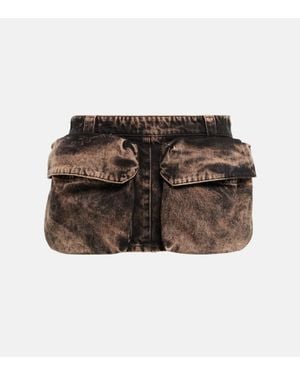 Miu Miu Jeansrock - Braun