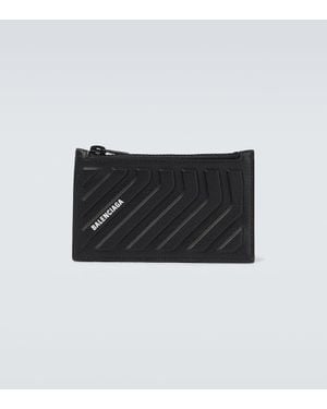 Balenciaga Car Langes Münz- Und Kartenetui - Schwarz