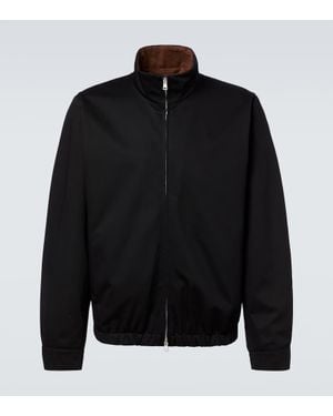 Our Legacy Jacke Casino Aus Baumwoll-Twill - Schwarz