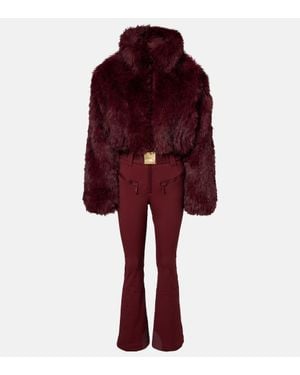 Goldbergh Belted Ski Suit - Red