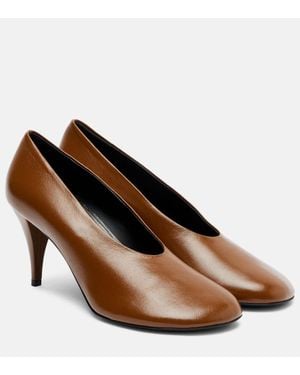 Proenza Schouler Glove Leather Court Shoes - Brown