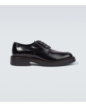 Tod's Stilvolle Lederschuhe mit Schnürung für das Geschäft - Schwarz