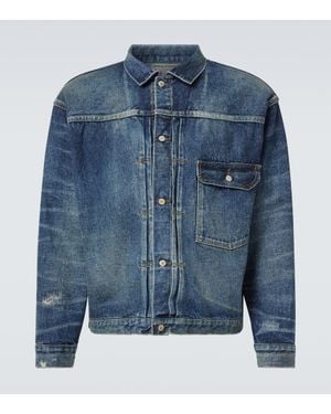 Junya Watanabe X New Manual Jeansjacke - Blau