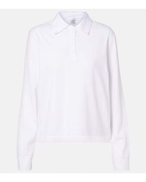 Leset Polopullover Margo Aus Baumwoll-Jersey - Weiß