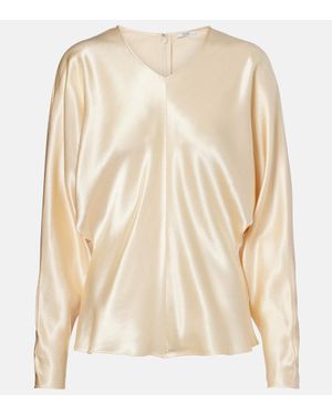 FFORME Gemma Satin Top - Natural