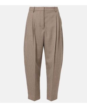 Stella McCartney Houndstooth Pants for Women | Lyst