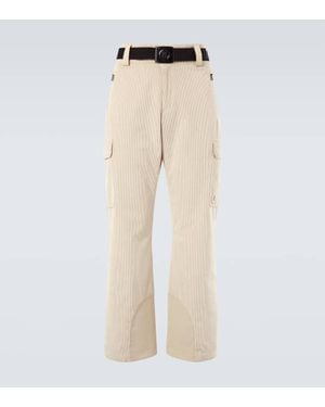 Bogner Skihose Corbin Aus Rippstrick - Natur