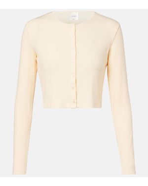 Leset Cardigan Lauren Raccourci - Neutre