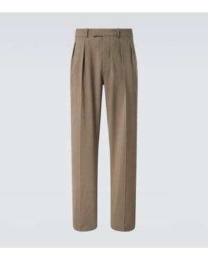The Row Pantaloni A Gamba Larga Mikeno - Neutro