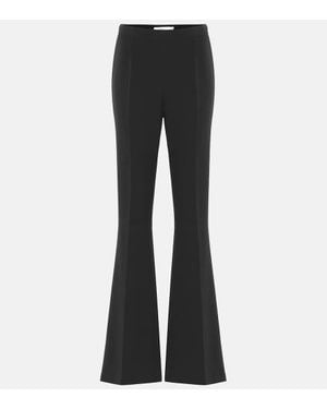 【Safiyaa】 Halluana high-riseフレアパンツ Halluana high-rise flared pants in purple - Safiyaa | Mytheresa