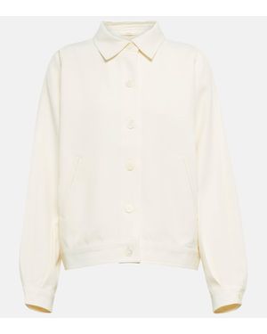 Co. Twill Jacket - White