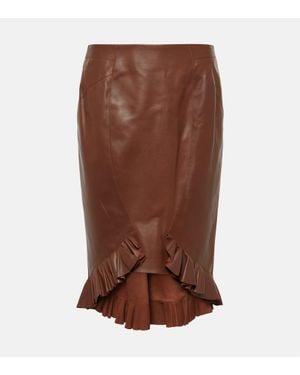 Tom Ford Gonna Midi - Marrone