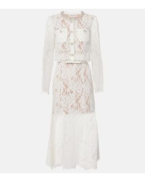 Self-Portrait Dresses - White