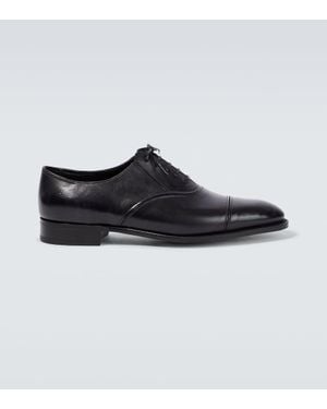 John Lobb Zapatos Derby Moorgate De Piel - Negro