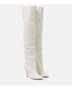 Proenza Schouler Stivali Cuissardes Cone - Bianco