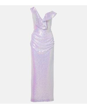 Maticevski Requiem Sequined Gown - Purple