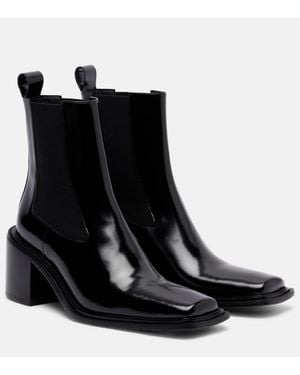 Souliers Martinez Chelsea Boots Dallas 60 Aus Leder - Schwarz