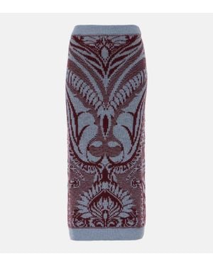 Etro Gonna Tubino - Marrone