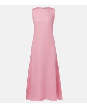 Asceno Abito Midi Tallin - Rosa