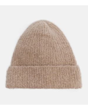 The Row Gorro Leomir De Cachemir, Alpaca Y Seda - Neutro