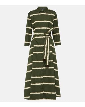 Max mara cotton cordelet dress clearance