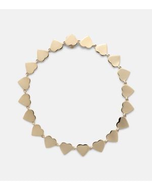 Sydney Evan Pure Heart Eternity 14Kt Bracelet - Metallic