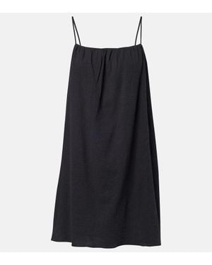 Heidi Klein Robe De Plage Salis En Coton - Noir