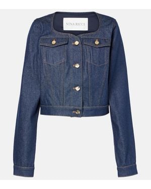 Nina Ricci Denim Jacket - Blue