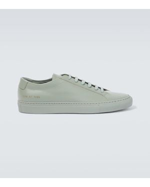 Common Projects Sneakers Original Achilles Low Aus Leder - Grün