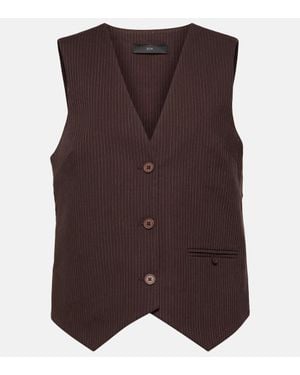 SIR. Pull Sans Manches Guillaume Raye - Violet