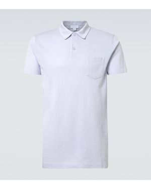 Sunspel Polo Riviera - Blu